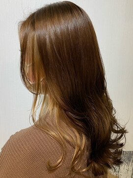 オリーブフォーヘアー(olive For hair) 艶髪ミルクティー&ブラウン×《髪質改善》超音波トリートメント