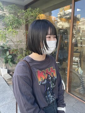 ニコアヘアデザイン(Nicoa hair design) 顔周りレイヤーボブ