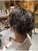 ハイライト×ツイストスパイラルパーマ