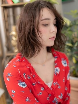 カバーヘア ブリス 上尾西口店(COVER HAIR bliss) ★アースカラーフレンチカジュアルくびれヘア20代30代40代★9