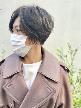 ブランロール 中目黒店(Blanl'or) 大人ガーリー/ダークアッシュ/似合わせカット/レイヤーカット