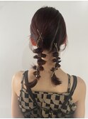 タイトヘアアレンジ