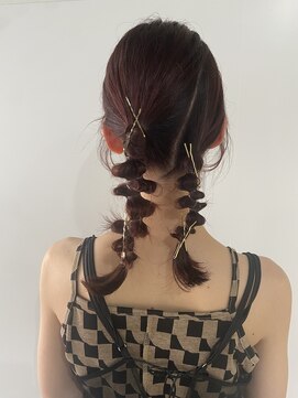 ノイ(neu) タイトヘアアレンジ
