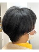 [ヘアークラフトサン] 大人女性にも◎ふんわりトップショ-トボブ