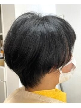 ヘアークラフト サン 住吉店 [ヘアークラフトサン] 大人女性にも◎ふんわりトップショ-トボブ