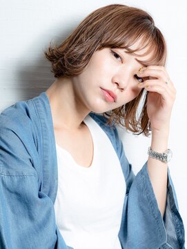 シド 表参道(s.i.d) クールショートウェーブボブ