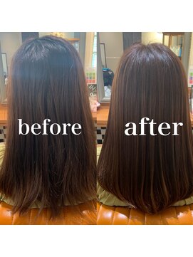チアー ヘアリラクゼーション 富雄店(cheer HAIR RELAXATION) プルプル潤いスタイル