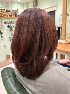 ヘアー メイク フィールド(Hair Make Field) ミディアムレイヤー