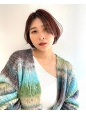 ショート×ひし形×大人女性