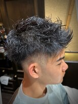 ヒロギンザバーバーショップ 大宮店(HIRO GINZA BARBER SHOP)&nbsp;スパイキーショート　フェード
