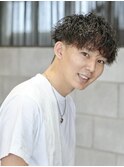【メンズパーマ】ハード目ツイスパマッシュ（1）