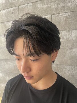 ニアウ 伊勢崎連取店(Niau) メンズマッシュニュアンスパーマメンズパーマ