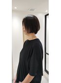 カリスマブラウンカラーショートヘアー