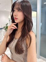 アールヘアーデザイン 藤が丘(r hair design)&nbsp;ゆるふわロングベージュカラーブリーチしない透明感カラー