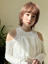 エムスラッシュ アヴェダ 自由が丘(M.SLASH AVEDA)&nbsp;ゆるふわボブ/外ハネ/耳かけ/艶カラー