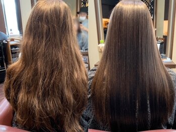 鈴木聡の高難易度縮毛矯正　恵比寿　髪質改善ストレート