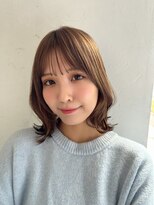 ジョエミバイアンアミ(joemi by Un ami)&nbsp;くびレイヤーエモージュ斜めバング愛されショート【joemi小倉】