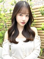 ミラリー トウキョウ(Mirareee Tokyo) 20代30代40代◎前髪パーマ韓国風巻きくすみベージュお団子ヘア