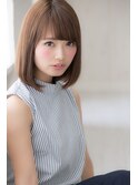 山村/ナチュラルボブ/ストカールボブ/前下がりボブ/銀座縮毛矯正