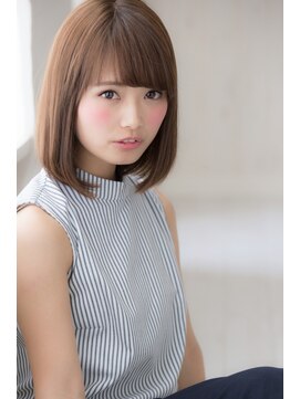 ユーフォリア 銀座本店(Euphoria) 山村/ナチュラルボブ/ストカールボブ/前下がりボブ/銀座縮毛矯正