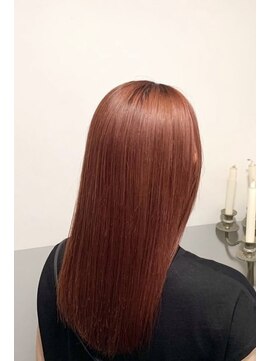ミエル ヘア 新宿(miel hair) ワインレッド