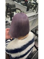 バブルス 新所沢店(BUBBLES)&nbsp;色落ちまで綺麗 ラベンダーカラー