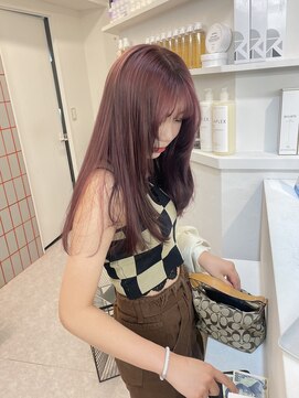 ペレ 渋谷(PELE) イメチェン/ホワイトブロンド/外ハネボブ/美髪/渋谷