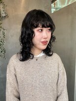 テトヘアー(teto hair) ふわふわパーマウルフパーマ黒髪パーマレイヤースタイル