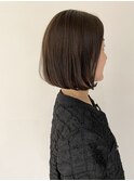 大人ショート黒髪マッシュショートハンサムショート前髪長め
