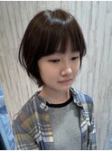 20代30代40代50代レイヤーボブトープグレージュ