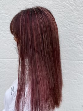 エイト 野々市店(EIGHT) ピンクハイライトカラー