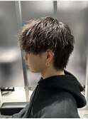 ウルフ縦落ちパーマ/ツイストスパイラルパーマ/天神/赤坂/眉毛