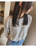 【NATSU指名限定】似合わせカット&髪質改善ストレート&TR（髪質改善）
