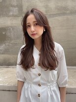 アイユー(ii+U)&nbsp;大人上品レイヤーカット　ブラウンベージュ　似合わせ顔周り