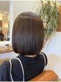 縮毛矯正ボブ