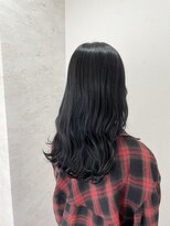 シエル 立川店(CIEL) ブルーブラック×ブリーチなし【CIEL×maki】