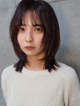 ホロン 池袋(HOLON) 池袋HOLON【ウルフレイヤー/ハッシュカット/小顔/ピンクカラー】