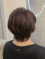 ヴィサージュバスク(VISAGE ba.s.k)&nbsp;上品さと抜け感を両立♪大人のショートウルフ