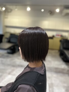 ソイクフ 四条大宮店(SOY-KUFU) レディース20代30代◎似合わせカットイメチェンオリーブグレー