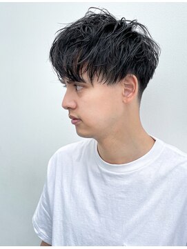 フェザーパーマ/サーフカール/波巻きツイストスパイラル