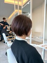 ジュベ 別府店(juve.)&nbsp;別府ショートボブ顔まわりレイヤーカット髪質改善カラー30代