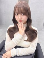 ジエクト カナウ(The Ect canow) ミルクティーベージュ/ミルクティーカラー/レイヤーカット