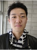 メンズ　刈り上げなし　アクティブショート