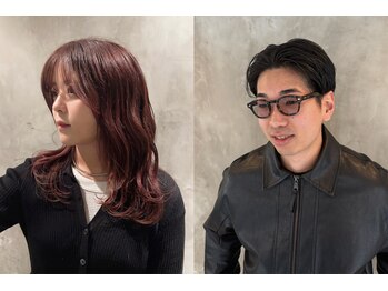 ヘルベチカ・ヘア(Helvetica hair)の写真/セットのしやすさが技術力の証！自宅でも乾かしただけで美容室帰りのスタイルを再現できるカットが自慢。