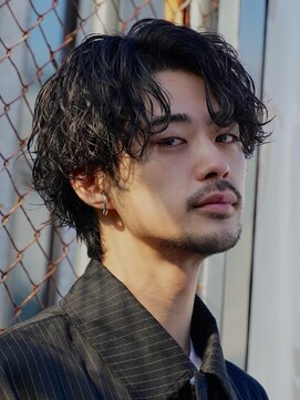 フィフス トウキョウ (fifth TOKYO) フェザーパーマフェザーショートルーズパーマセンターパート渋谷