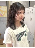 【RENA】ミディアムパーマ