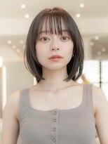 ケアリー 志木(Carelly)&nbsp;ミディアムレイヤー/大人可愛い/髪質改善/シースルーバング