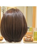 鹿沼で唯一本格ヘッドスパが出来る美容室　ツヤツヤボブ