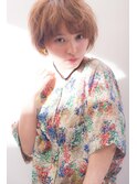 ジェンダレスニュアンスパーマショート
