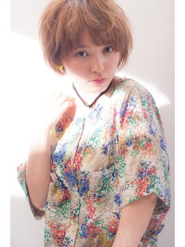 アドラーブル 万代店 (adorable) ジェンダレスニュアンスパーマショート